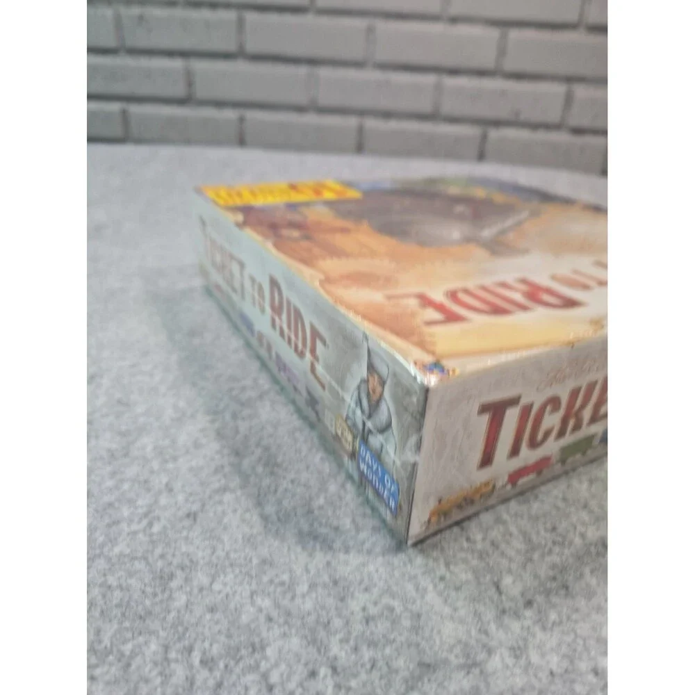 Ticket To Ride Alan R Moon Board Game New Sealed 2004
